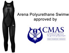 Arena Polyurethane APPROVED by CMAS, Finswimmer Magazine - Finswimming News