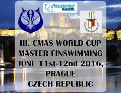 Finswimming Master World Cup 2016 &#8211; Czech Republic, Finswimmer Magazine - Finswimming News