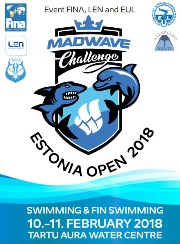 🇪🇪 [RESULTS] International Swimming and Finswimming Competition Madwave Challenge 2018 – Tartu, Estonia, Finswimmer Magazine - Finswimming News