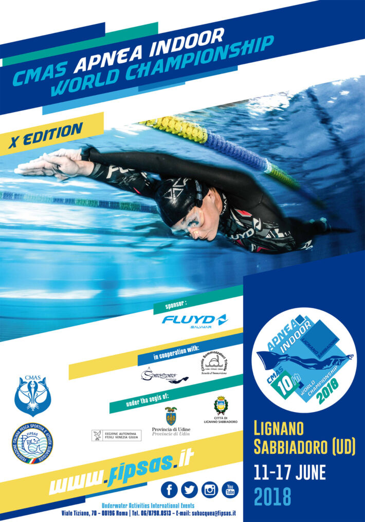 🇮🇹 [RESULTS] &#8211; 10th CMAS World Indoor Apnea Championship 2018 in Italy, Finswimmer Magazine - Finswimming News