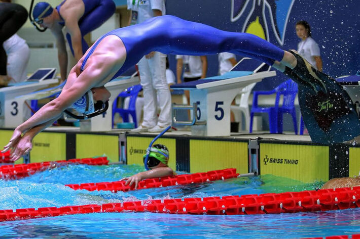 🇨🇴 🇺🇸 🇫🇷 🇬🇷 🇭🇺 🇮🇹 Finswimming CMAS Championships 2019 Calendar, Finswimmer Magazine - Finswimming News