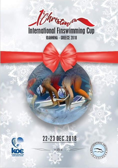 [RESULTS] &#8211; 1st Christmas International Finswimming Cup Ioannina &#8211; Greece 2018, Finswimmer Magazine - Finswimming News