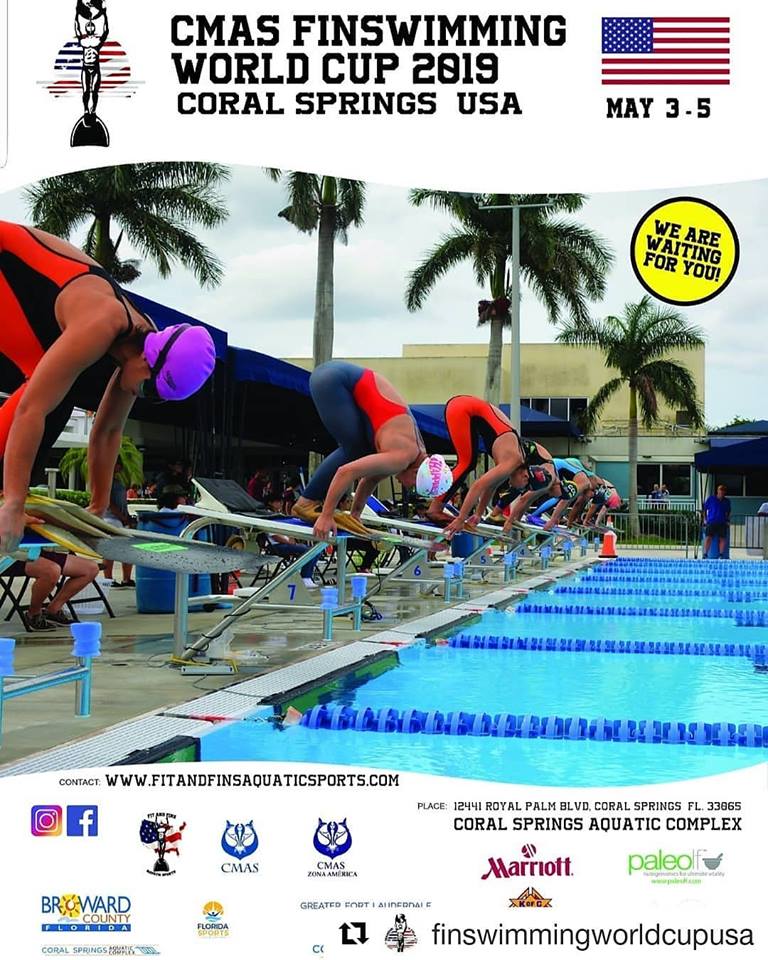 🇺🇸 CMAS Finswimming World Cup 2019 – Coral Springs, USA &#8211; [RESULTS], Finswimmer Magazine - Finswimming News