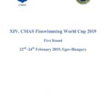 🇭🇺 [RESULTS] &#8211; XIV CMAS Finswimming World Cup 2019 – Eger, Hungary, Finswimmer Magazine - Finswimming News