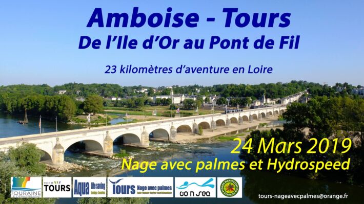 Descente de Loire d’Amboise à Tours 2019 Finswimming Open Water (River) 23K- France &#8211; [RESULTS], Finswimmer Magazine - Finswimming News