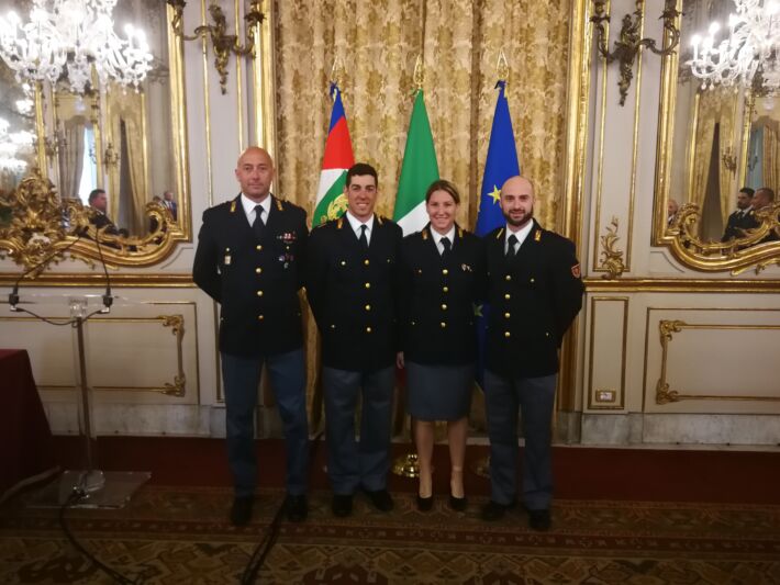 🇮🇹 Stefano Figini awarded by Sergio Mattarella, the Italian President, Finswimmer Magazine - Finswimming News