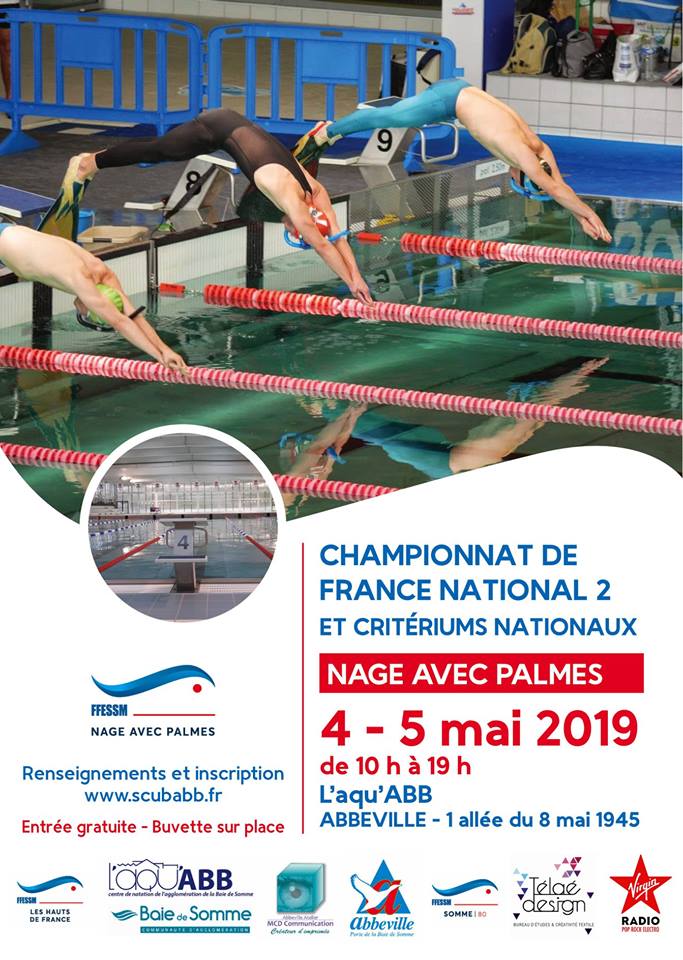 🇫🇷 French Finswimming Championships N2 &#8211; Abbeville [RESULTS], Finswimmer Magazine - Finswimming News