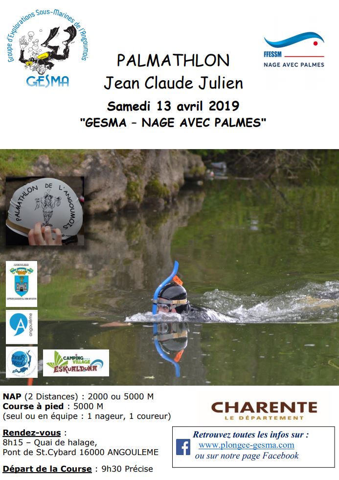 🇫🇷 Palmathlon Jean Claude Julien in Angouleme, France &#8211; [RESULTS], Finswimmer Magazine - Finswimming News