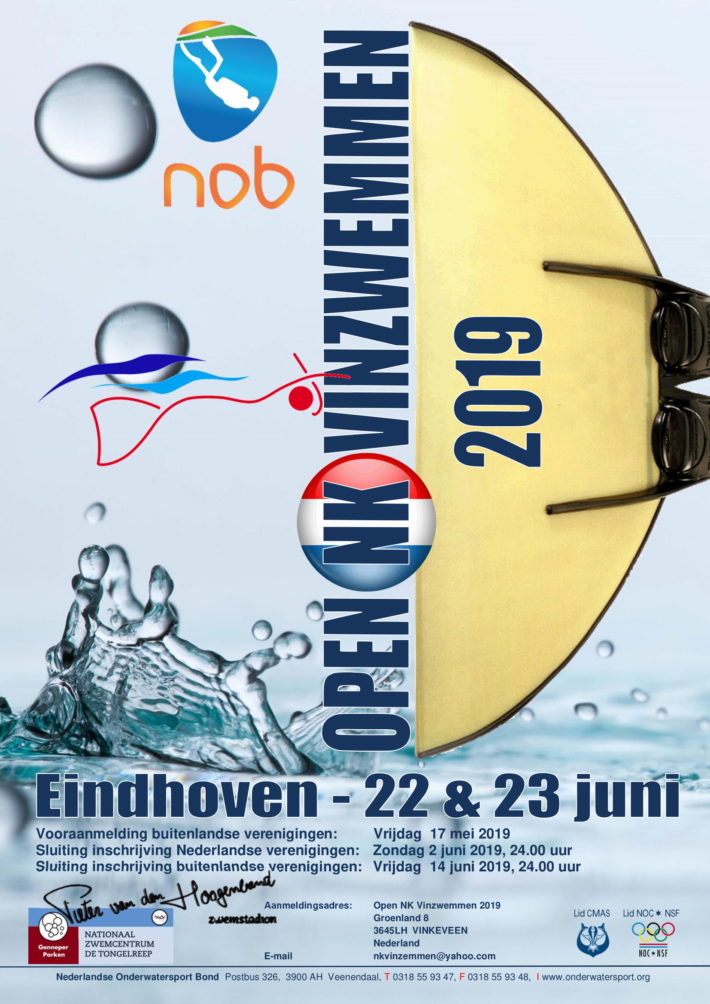 🇳🇱 Open Dutch Finswimming Championship 2019 &#8211; [RESULTS], Finswimmer Magazine - Finswimming News