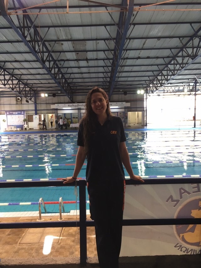 🇬🇷 🇪🇸 Silvia Barnés Corominas from Spain in Greece at National Championships, Finswimmer Magazine - Finswimming News