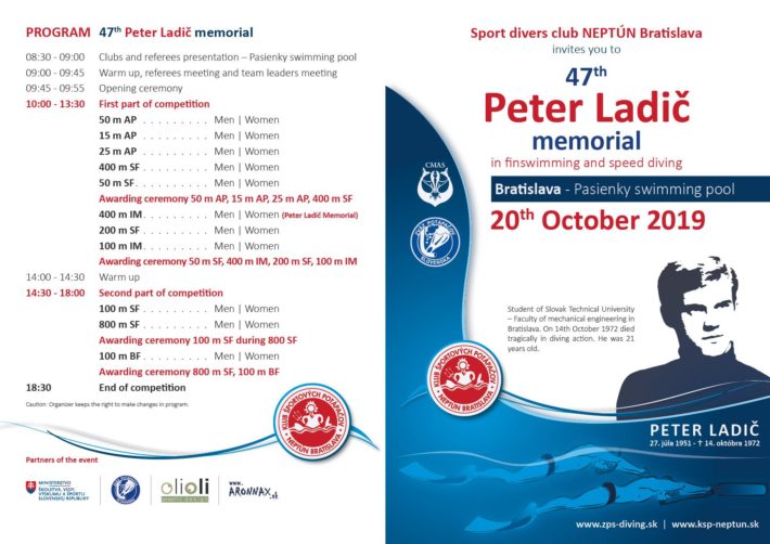 🇸🇰 Finswimming Memorial Petra Ladiča 2019 &#8211; Bratislava, Finswimmer Magazine - Finswimming News