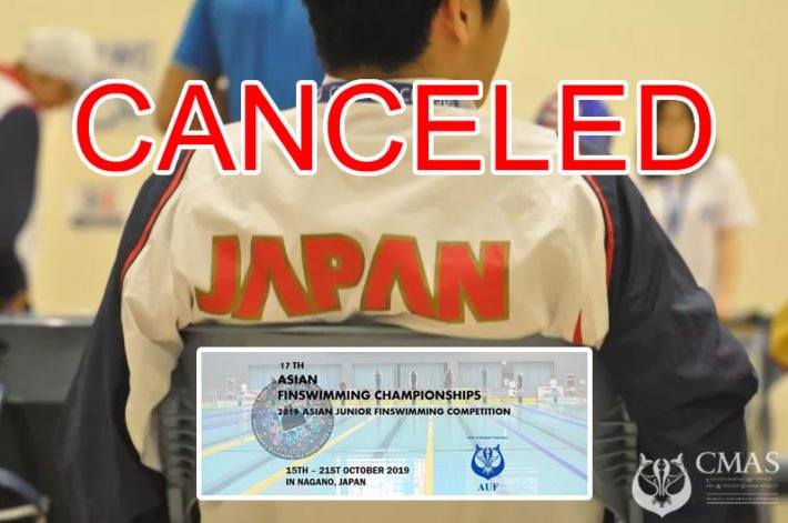 🇯🇵 BREAKING NEWS &#8211; CMAS Asian Finswimming in Japan [CANCELED], Finswimmer Magazine - Finswimming News