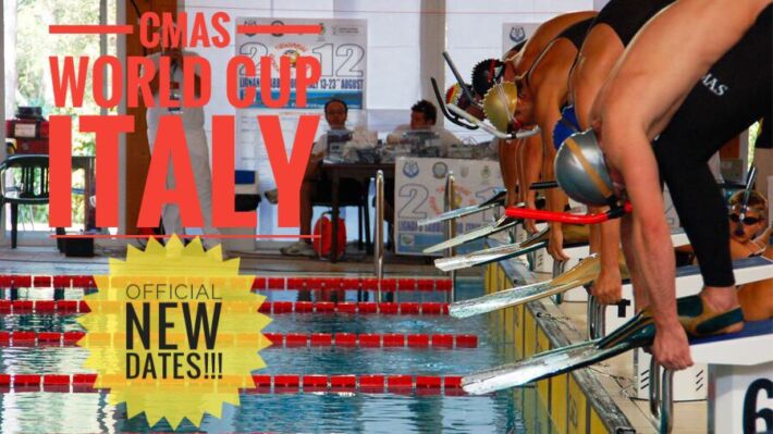 🇮🇹 OFFICIAL Fipsas announces Finswimming World Cup Italy dates, Finswimmer Magazine - Finswimming News