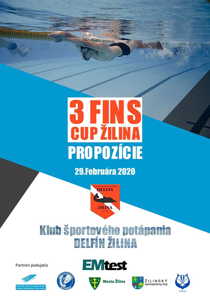 🇸🇰 Finswimming 3FINS Cup 2020 Results &#8211; Žilina, Finswimmer Magazine - Finswimming News