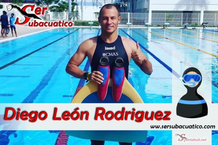 Interview to Diego León Rodriguez on Sportalsub.net, Finswimmer Magazine - Finswimming News