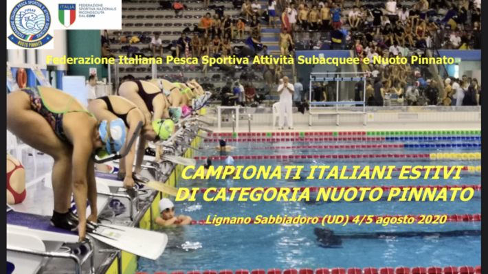 🇮🇹 Finswimming Italian Championships for Age 2020 &#8211; Lignano, Finswimmer Magazine - Finswimming News