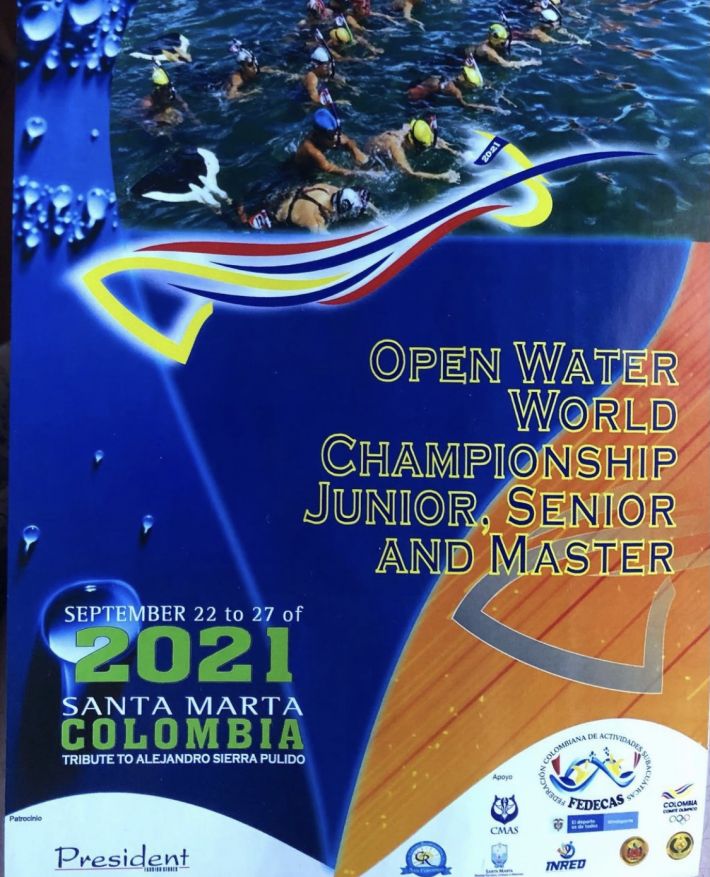 🇨🇴 Open Water World Finswimming Championships 2021 in Santa Marta &#8211; Colombia, Finswimmer Magazine - Finswimming News