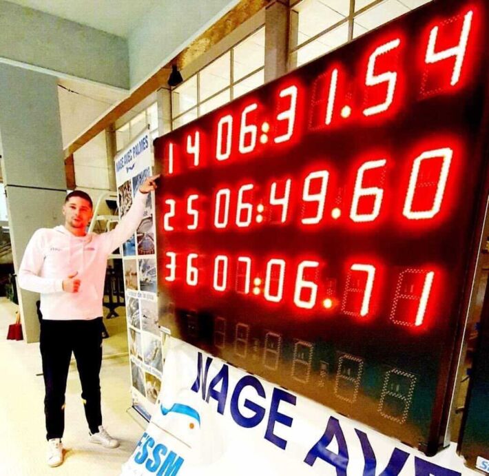 🇫🇷 Hugo Meyer new French record 800 sf &#8211; Finswimming, Finswimmer Magazine - Finswimming News