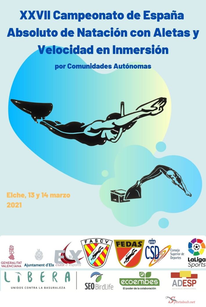 🇪🇸 Spanish Finswimming Championships for Autonomies 2021 &#8211; Elche, Finswimmer Magazine - Finswimming News