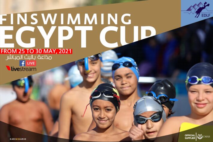 🇪🇬 Egyptian Finswimming Cup 2021, Finswimmer Magazine - Finswimming News