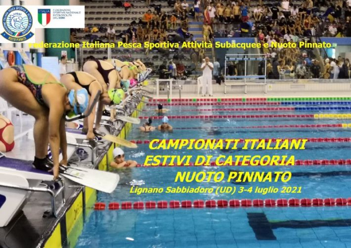 🇮🇹 Finswimming Italian Championships for Age 2021, Finswimmer Magazine - Finswimming News
