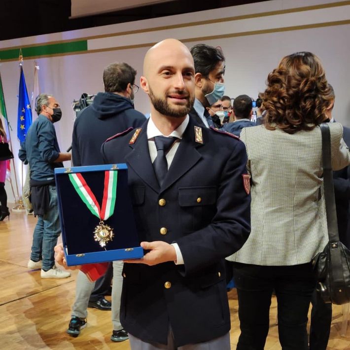 🇮🇹 Stefano Figini won the Italian prize &#8220;Collare d&#8217;Oro&#8221;, Finswimmer Magazine - Finswimming News