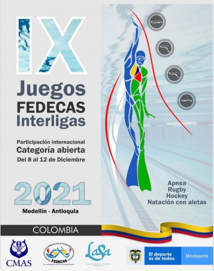 🇨🇴 Juegos Fedecas Interligas &#8211; Colombia, Finswimmer Magazine - Finswimming News