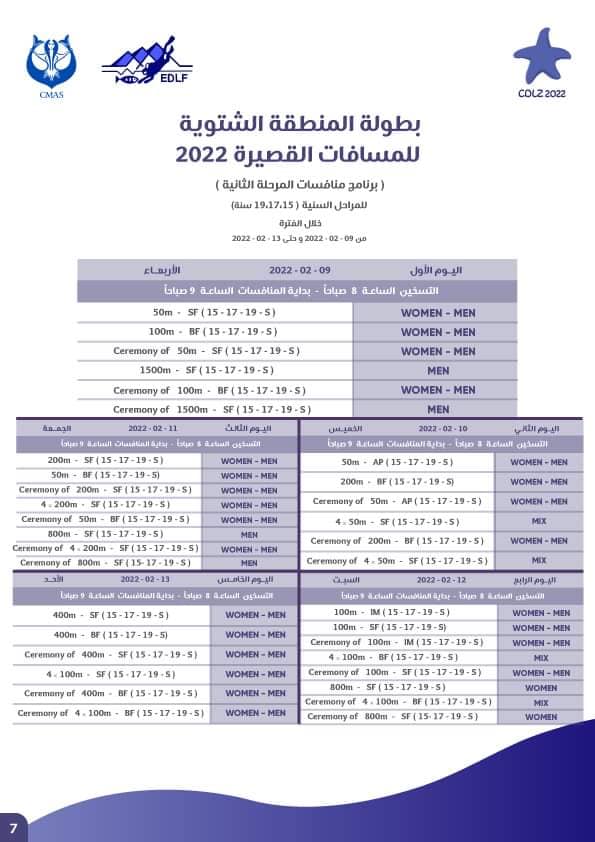 🇪🇬 Cairo Winter Finswimming Championships 2022 &#8211; Egypt, Finswimmer Magazine - Finswimming News