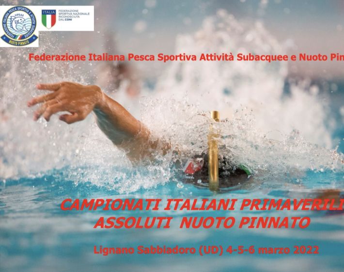 🇮🇹 Senior Spring Finswimming Italian Championships 2022, Finswimmer Magazine - Finswimming News