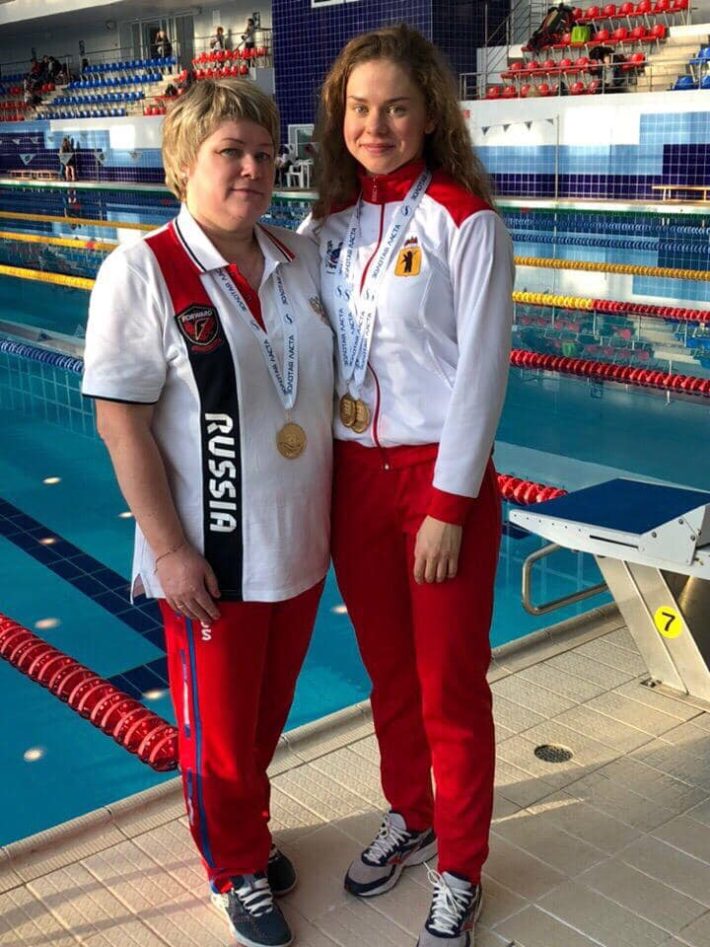 🇷🇺 Elena Argunova, a coach of Finswimming campions, Finswimmer Magazine - Finswimming News