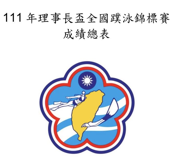 🇹🇼 Chairman Finswimming Cup &#8211; Taiwan, Finswimmer Magazine - Finswimming News