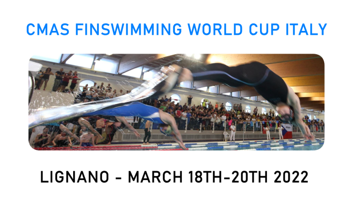 🇮🇹 CMAS Finswimming World Cup 2022 Round 2 – Lignano (Italy), Finswimmer Magazine - Finswimming News