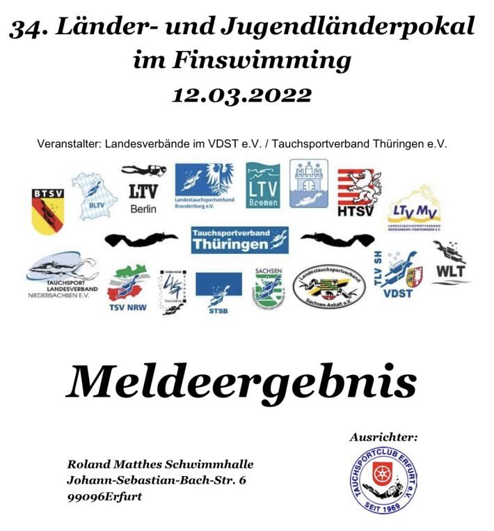 🇩🇪 Länderpokal Finswimming Germany 2022, Finswimmer Magazine - Finswimming News