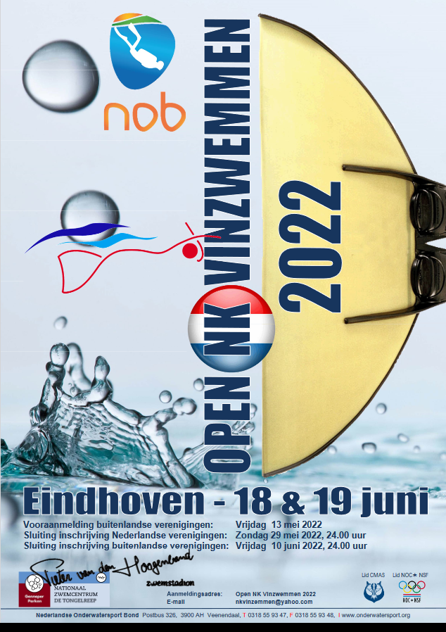 🇳🇱 Open Dutch Championship Finswimming 2022, Finswimmer Magazine - Finswimming News