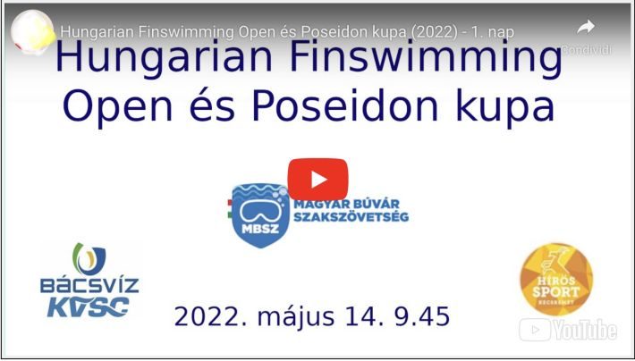 🇭🇺 Finswimming Poseidon Cup &#8211; Hungary, Finswimmer Magazine - Finswimming News