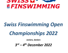 🇨🇭 Swiss Finswimming Open Championships 2022 &#8211; Tenero, Finswimmer Magazine - Finswimming News