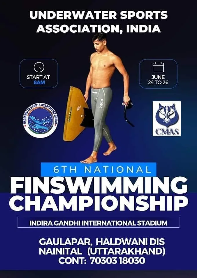 🇮🇳 India Finswimming Championships Summer 2023, Finswimmer Magazine - Finswimming News