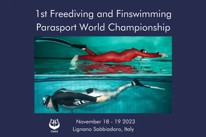 🇮🇹 1st CMAS Freediving &#8211; Finswimming Parasport World Championship 2023, Finswimmer Magazine - Finswimming News
