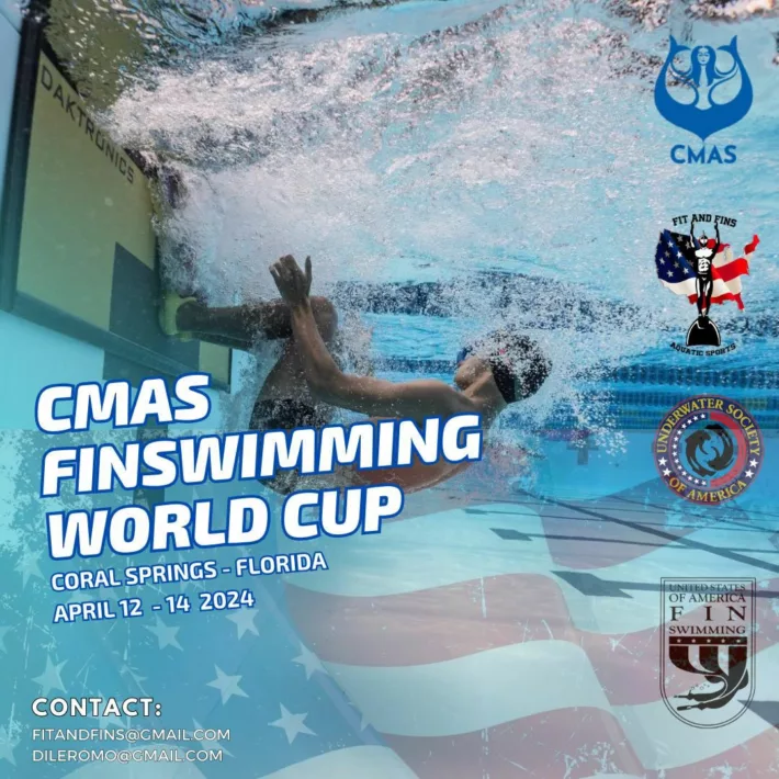 🇺🇸 CMAS Finswimming World Cup 2024 Round 3 &#8211; Coral Springs, Finswimmer Magazine - Finswimming News