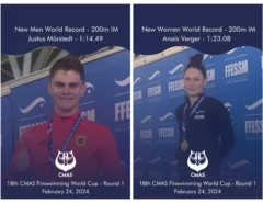 🇫🇷 🇩🇪 200 imm &#8211; 2 New World Records at the CMAS Finswimming World Cup Round 1 2024, Finswimmer Magazine - Finswimming News