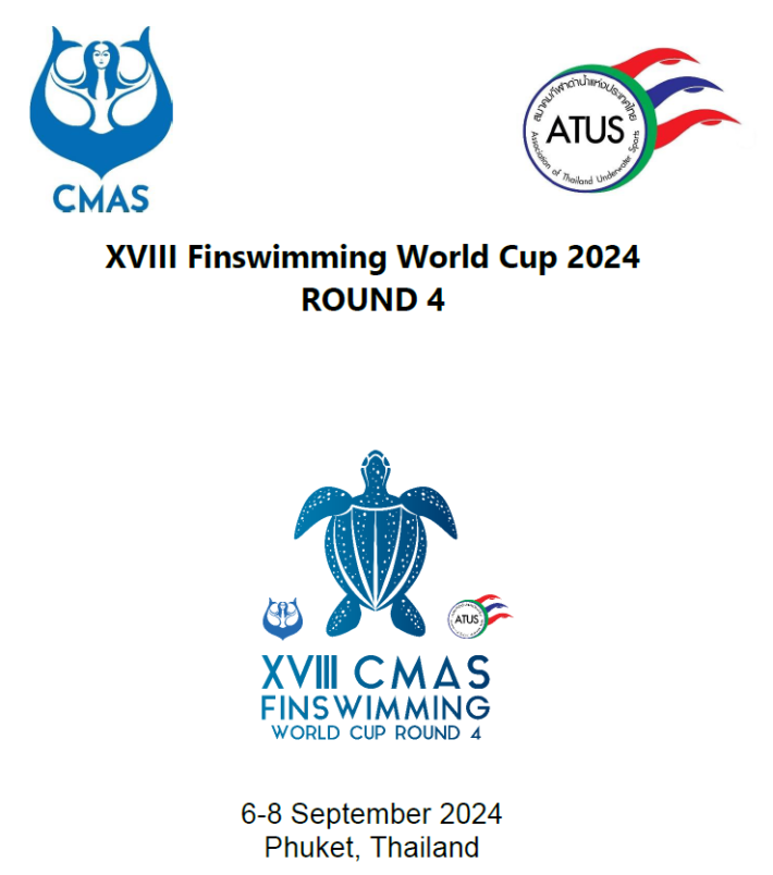 🇹🇭 CMAS Finswimming World Cup 2024 Round 4 – Phuket, Finswimmer Magazine - Finswimming News