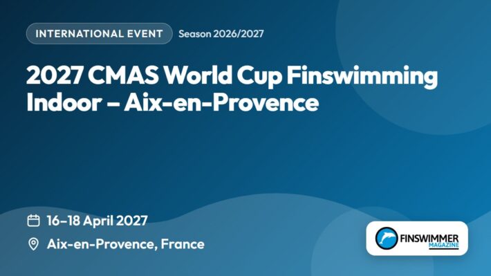 2027 CMAS World Cup Finswimming Indoor – Aix-en-Provence